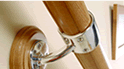 axxys Solo newels, handrails, spindles